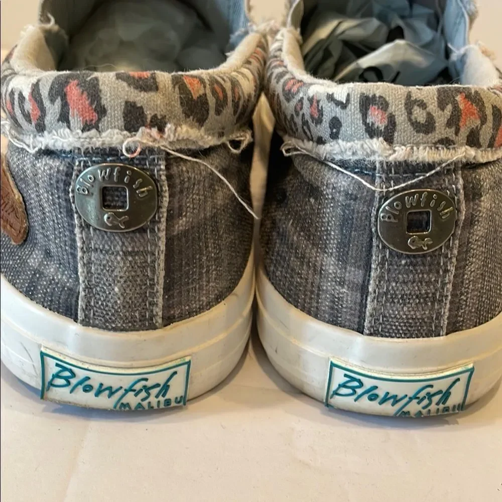 Blowfish Leopard Patchwork Flats
